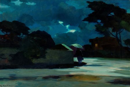 RENATO NATALI
(Livorno 1883 - 1979)
<br>Notturno
