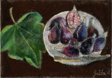 FRANCO GENTILINI
(Faenza 1909 - Roma 1981)
<br>Natura morta