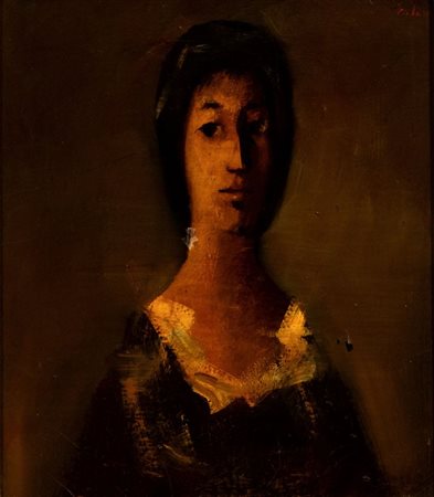 MIRCEA CIOBANU
(Bucarest 1950 - 1991)
<br>Ritratto femminile