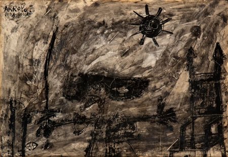 EDUARDO ARROYO
(Madrid 1937 - 2018)
<br>Don Quijote de la Mancha