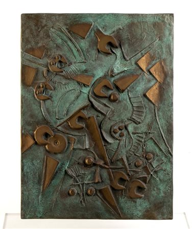 UMBERTO MASTROIANNI
(Fontana Liri 1910 - Marino 1998)
<br>Senza titolo