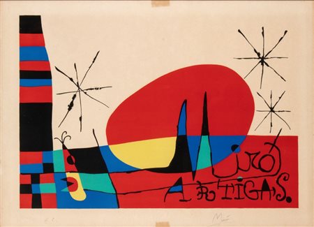 JOAN MIRÒ
(Barcellona 1893 - Palma de Mallorca 1983)
<br>Artigas