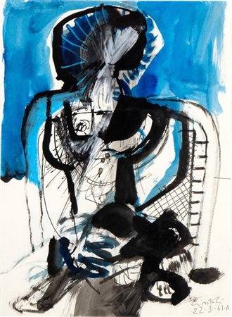 CLAUDIO CINTOLI
(Imola 1935 - Roma 1978)
<br>Senza titolo