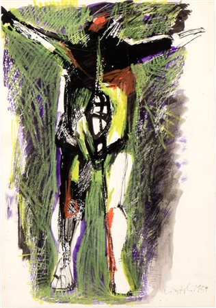 CLAUDIO CINTOLI
(Imola 1935 - Roma 1978)
<br>Senza titolo