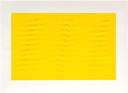 AGOSTINO BONALUMI
(Vimercate 1935 - Desio 2013)
<br>Giallo