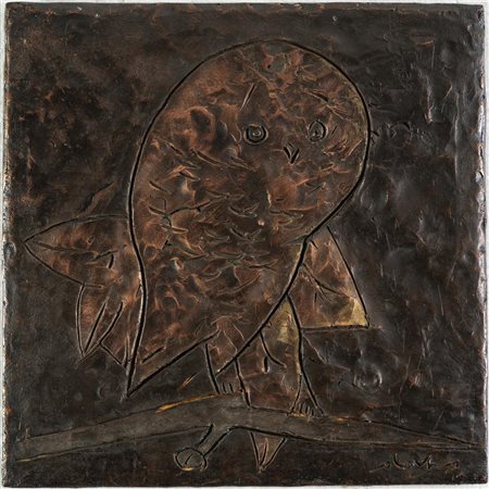 Gianni Dova (Roma 1925 – Pisa 1991), "Senza titolo".