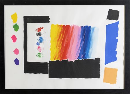 Ennio Finzi (Venezia 1931),  "Senza titolo".