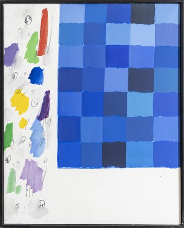 Ennio Finzi (Venezia 1931), "Doppio colore", 1982.