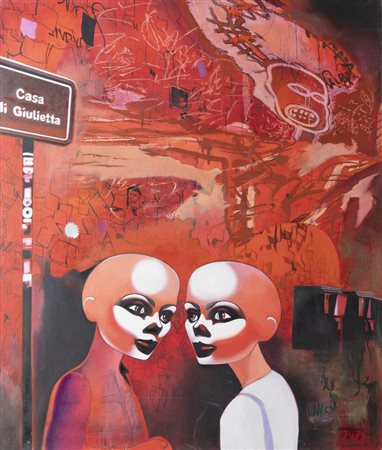 Ilze Jaunberga (Riga 1978), "Senza titolo", dal ciclo Verona Picta in Latvia, 2006.