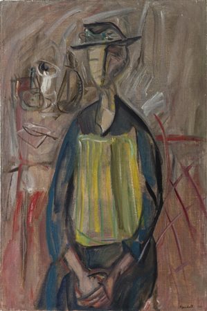 Pompilio Mandelli (Luzzara 1912 - Bologna 2006), “Mia madre”, 1948.