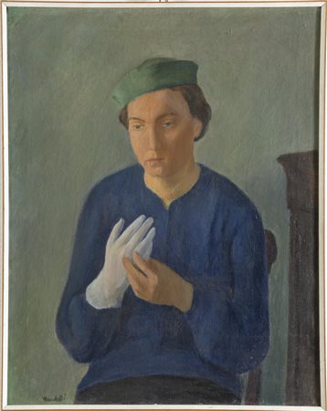 Pompilio Mandelli (Luzzara 1912 - Bologna 2006), “Il guanto bianco”, 1936.