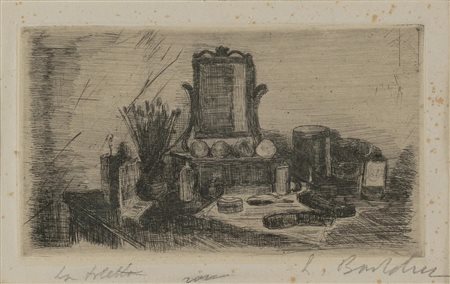 Luigi Bartolini (Cupramontana 1892 - Roma 1963), “La toletta”.