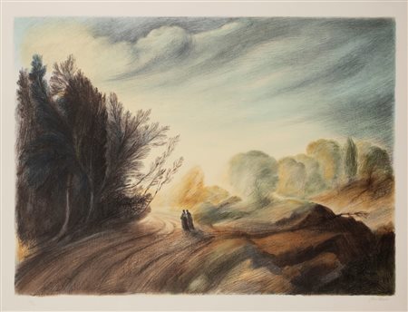 Ubaldo Bartolini (Montappone 1944)  - Paesaggio