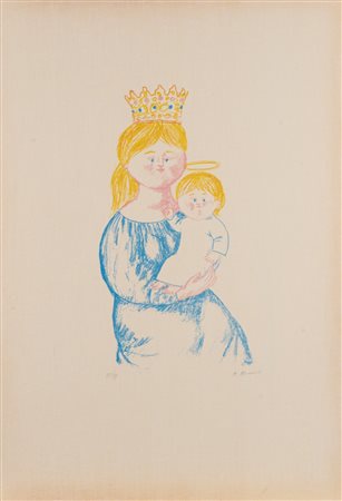 Antonio Bueno (Berlino 1918 - Fiesole 1984)  - Maternità