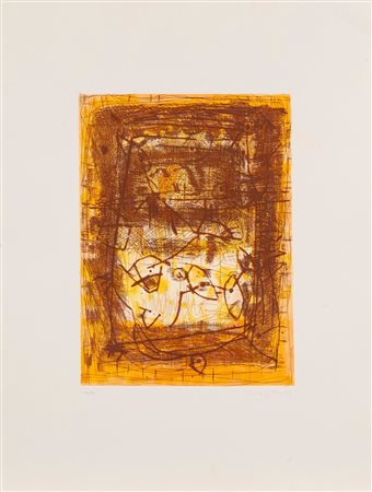 Antonio Corpora (Tunisi 1909 - Roma 2004)  - Composizione, 1963