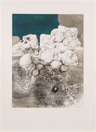 Leonardo Cremonini (Bologna 1925 - Parigi 2010)  - Sassi