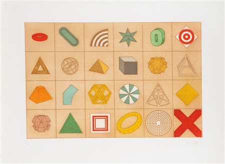 Lucio Del Pezzo (Napoli 1933 - Milano 2020)  - Forme