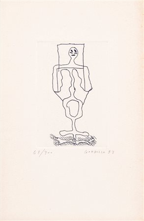 Luis Rodríguez Gordillo (Siviglia 1934)  - Senza titolo, 1983