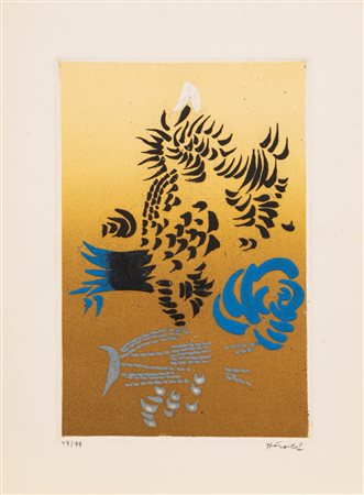 Jacques  Hérold (Piatra Neamț 1910 - Parigi 1987)  - Senza Titolo