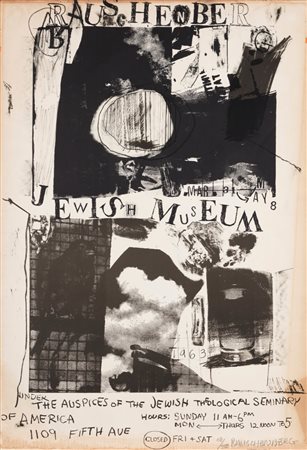 Robert Rauschenberg (Port Arthur 1925 - Captiva Island 2008)  - Jewish Museum, 1963