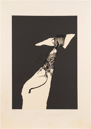 Emilio Scanavino (Genova 1922 - Milano 1986)  - 2 litografie