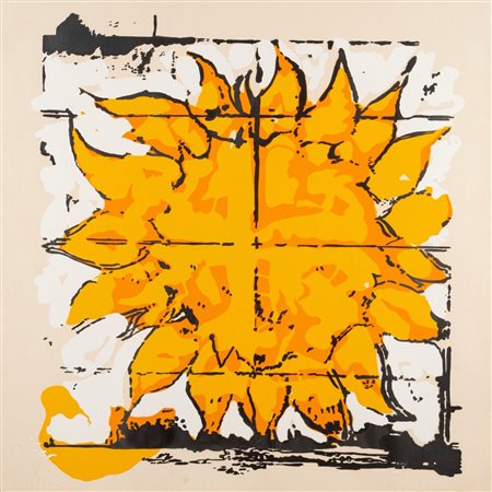 Mario Schifano (Homs 1934 - Roma 1998)  - Girasole