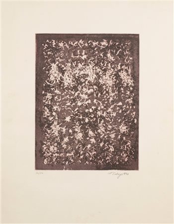 Mark Tobey (Centerville  1890 - Basilea 1976)  - Composizione, 1970