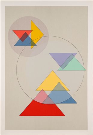 Luigi Veronesi (Milano 1908 - 1998)  - Forme geometiche, 1992