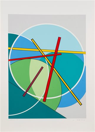 Luigi Veronesi (Milano 1908 - 1998)  - Cartella contenente 2 composizioni