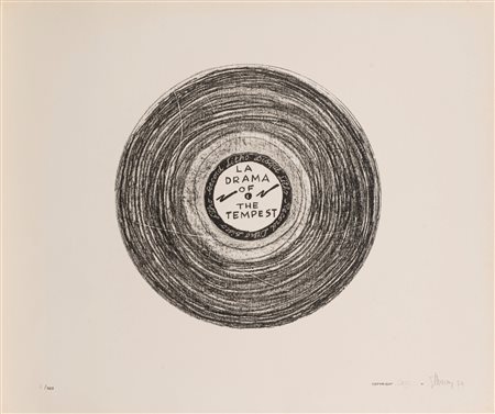 Sarkis Zabunyan (Istanbul 1938)  - La drama of the tempest, 1974