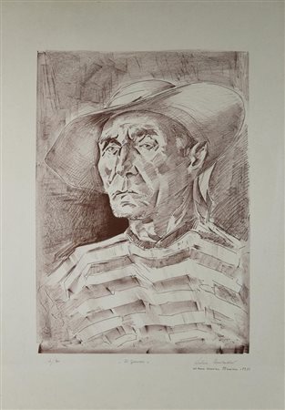 Silvio Consadori EL GANSER, 1976 litografia su carta, cm 70x50; es. 4/30...