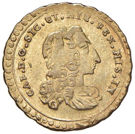  - PALERMO CARLO DI BORBONE ONCIA 1737 BB+.