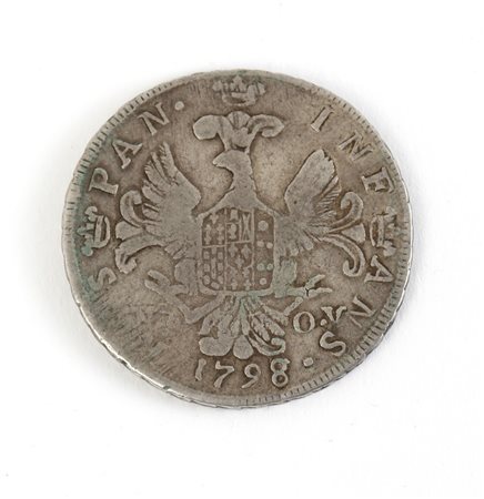  - REGNO DI SICILIA, FERNINANDO III, 6 TARÌ 1798 (8 SU 7).