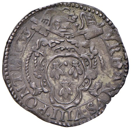  - AVIGNONE URBANO VIII° 1623-1644 BARBERINO 1633 MUNT.222 RARO GR.3 .