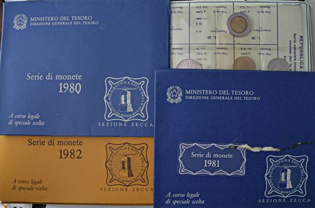  - LOTTO COMPOSTO DA 13 CONFEZIONI NUMISMATICHE .