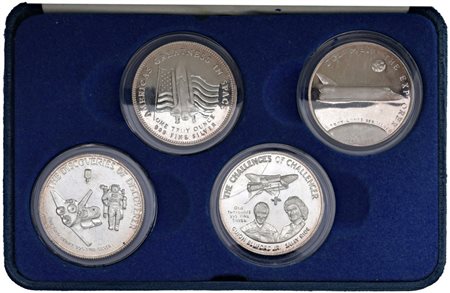  - SET DI QUATTRO ONCE TEMATICHE SPAZIO.