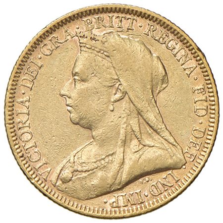  - AUSTRALIA, STERLINA, 1893, MELBOURNE, qBB/BB.