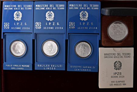  - S.MARINO - USA, N.3 ELEMENTI DI NUMISMATICA.