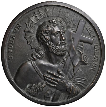  - GERMANIA, MEDAGLIA "S. IOHANN DER TAEUFER" SANTO EREMITA.