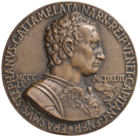  - MEDAGLIA GATTAMELATA 1943 OPUS MISTRUZZI AE GR. 273 87 MM.