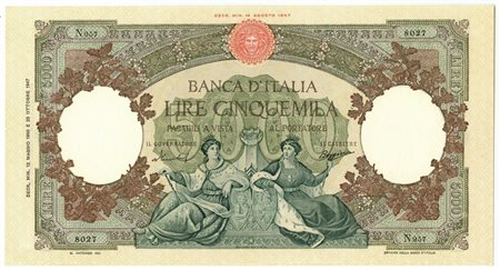  - 5000 LIRE CAPRANESI REPUBBLICHE MARINARE REGINE DEL MARE MEDUSA 12/05/1960 SUP+.