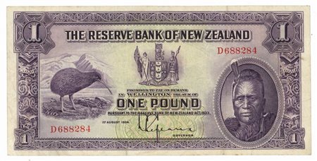  - 10 SHILLINGS THE RISERVE BANK OF NEW ZEALAND BRITISH ADMINISTRATION 01/08/1934 BB.