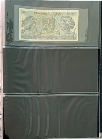  - LOTTO 38 BANCONOTE SERIE SPECIALI SOSTITUTIVE REPUBBLICA ITALIANA.