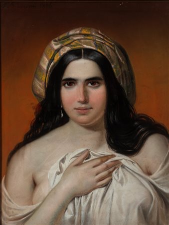 Natale Schiavoni (Chioggia 1777 - Venezia 1858)  - Odalisca