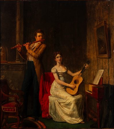 Scuola francese, secolo XIX - Il concertino