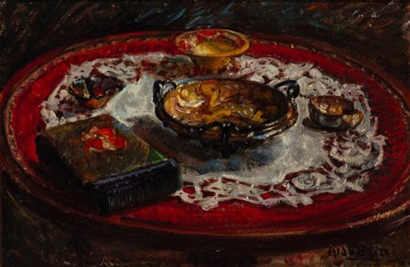 Aldo Brizzi (Roma 1907 - Milano 1957)  - Natura morta