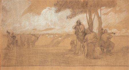 Antonio Rizzi (Cremona 1869 - Firenze 1940)  - Georgica