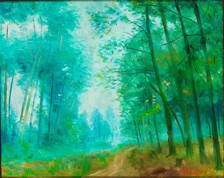 Umberto Lilloni (Milano 1898 - 1980)  - Solitudine, 1967