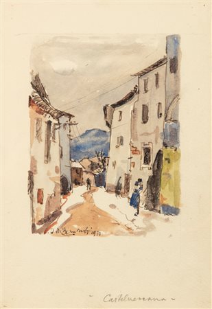 Domenico De Bernardi (Besozzo 1892 - 1963)  - Castelveccana, 1951