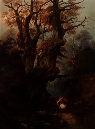 Scuola europea, secolo XIX - La minaccia